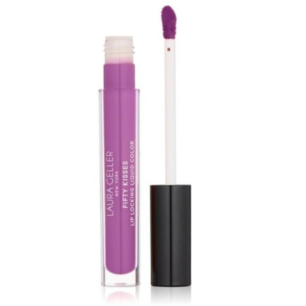 Laura Geller FIFTY KISSES Lip Locking Liquid Color Orchid Love NIB